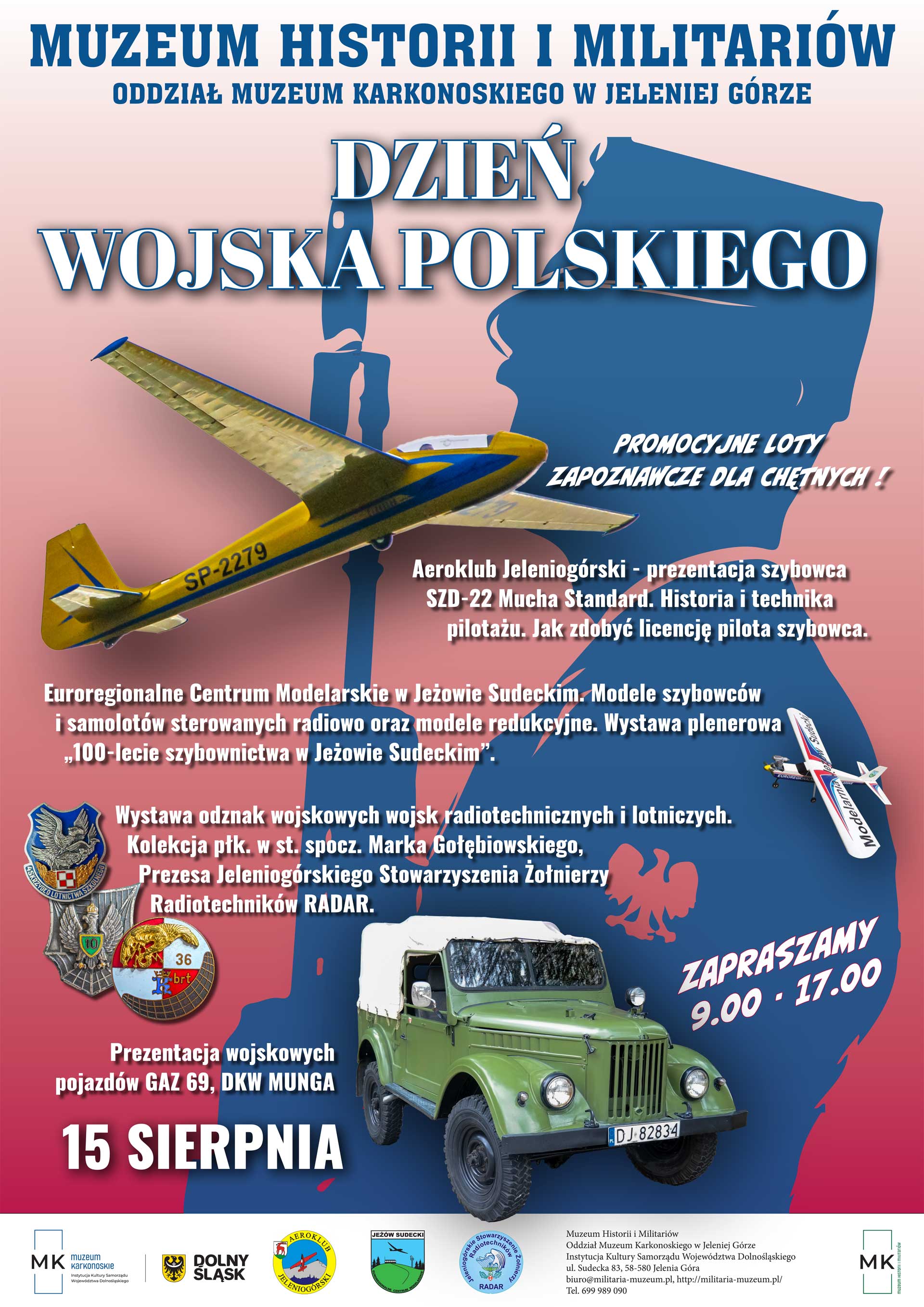 Plakat na Dzień Wojska Polskiego w MHiM 2023