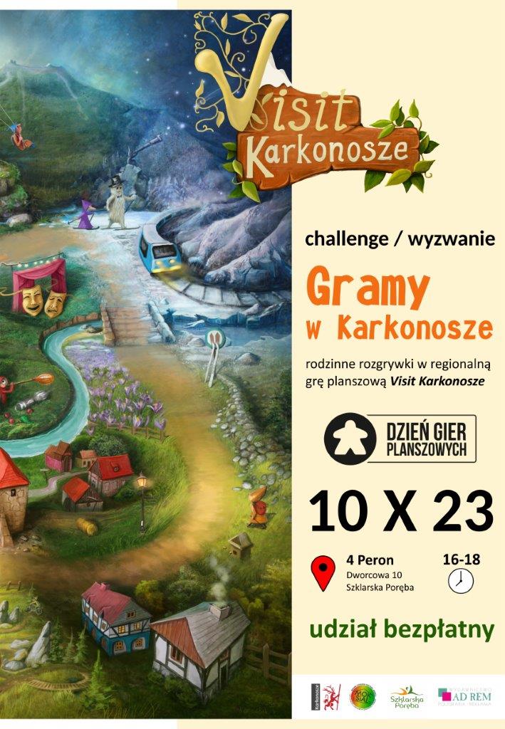 2023 10 10 gramy w karkonosze plakat