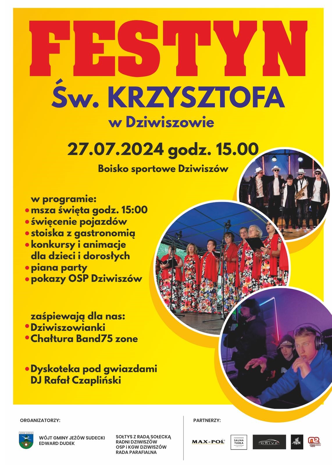 Festyn Dziwiszów 27.07.2024