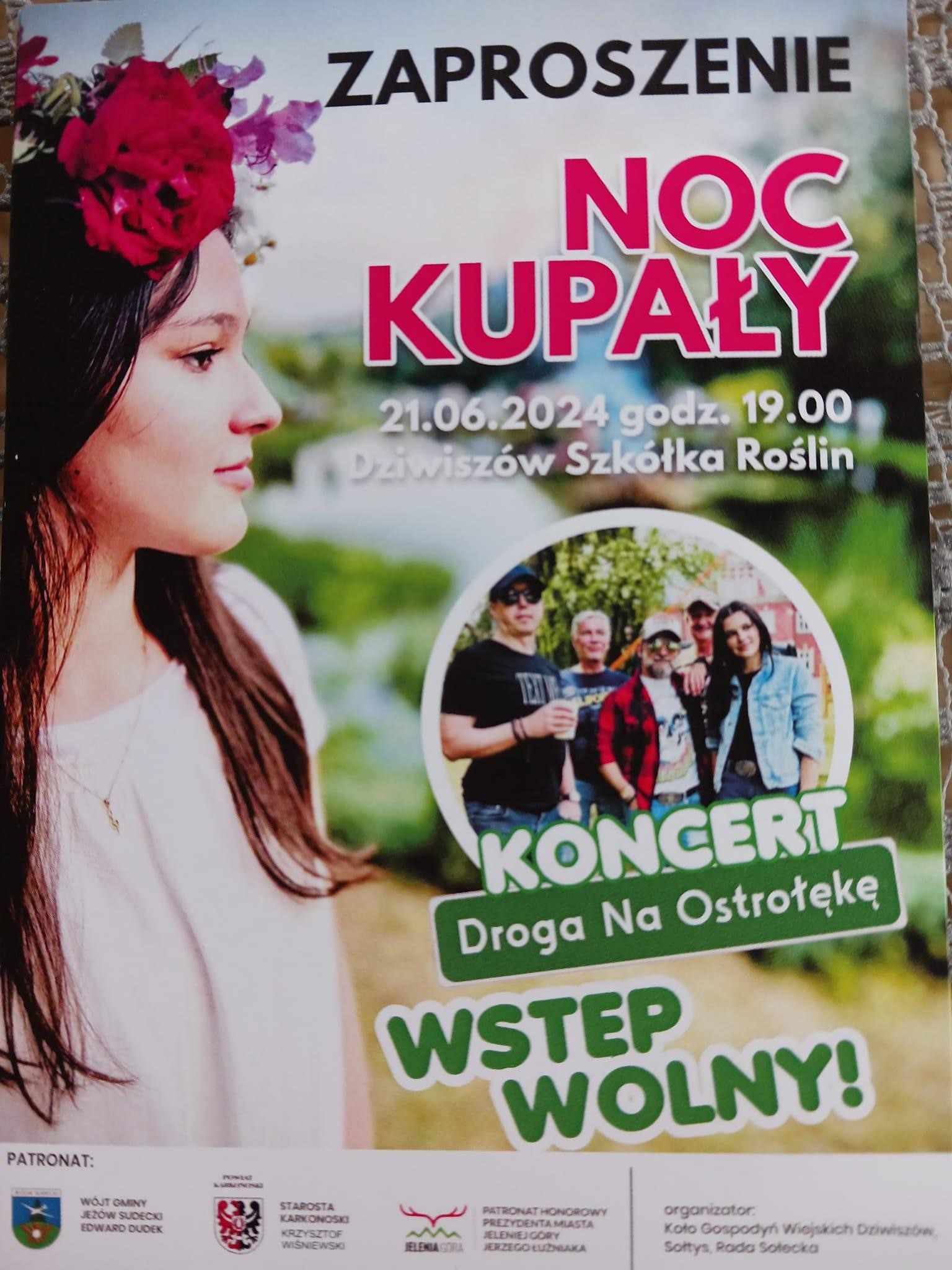 Noc Kupały 21.06.2024 Dziwiszów