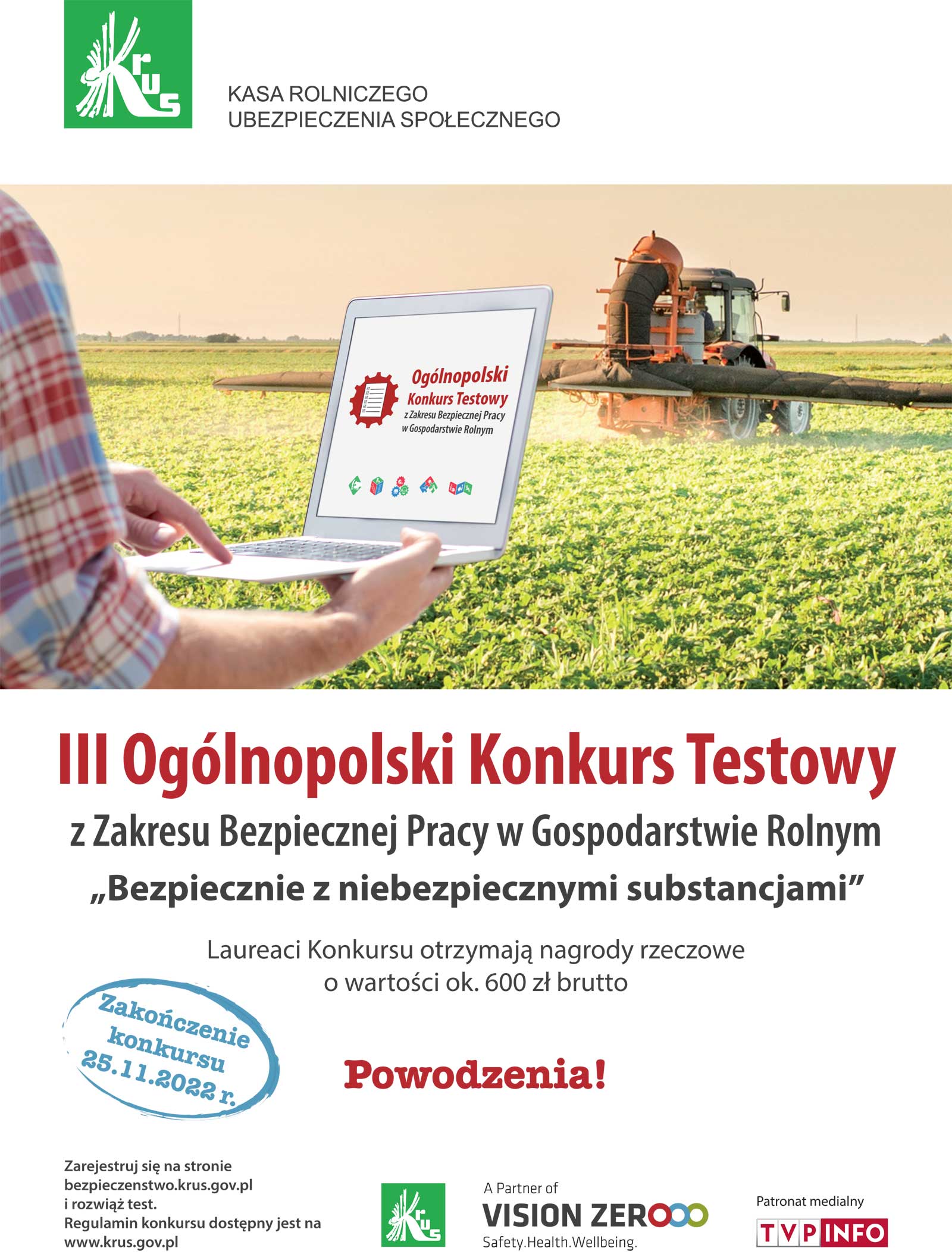 Plakat konkurs testowy 2022 ostat