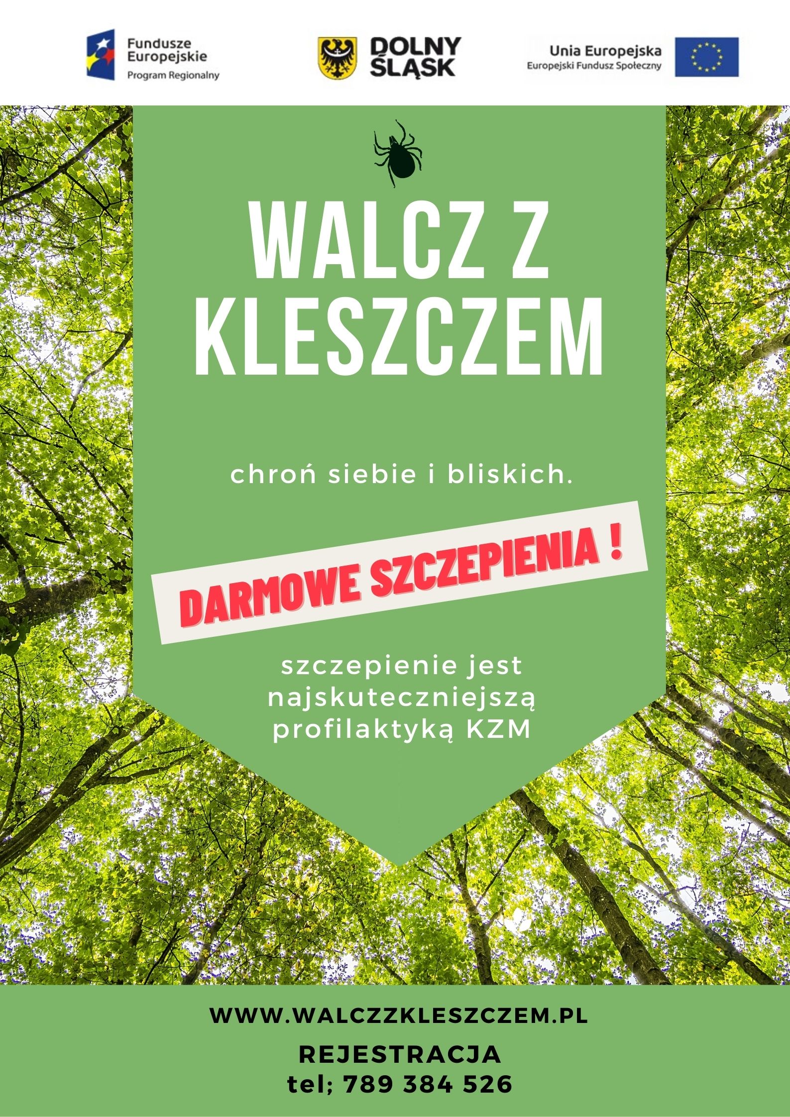 Plakat Walcz z Kleszczem