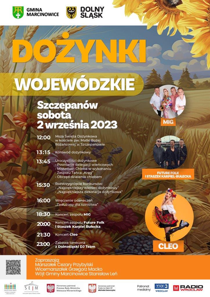 Plakat Dożynki Wojewódzkie