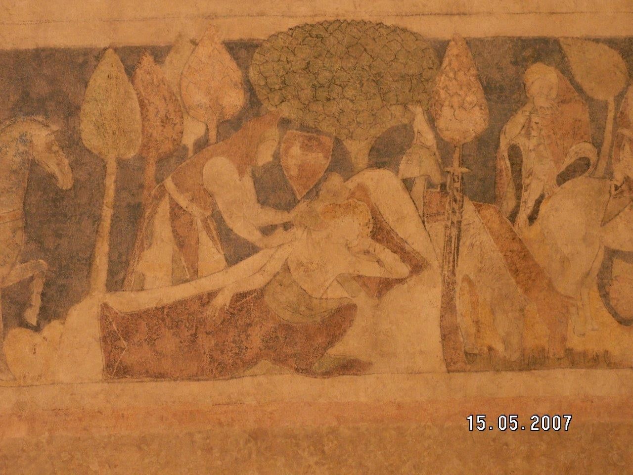 freski Wieza Ksiazeca w Siedlecinie 